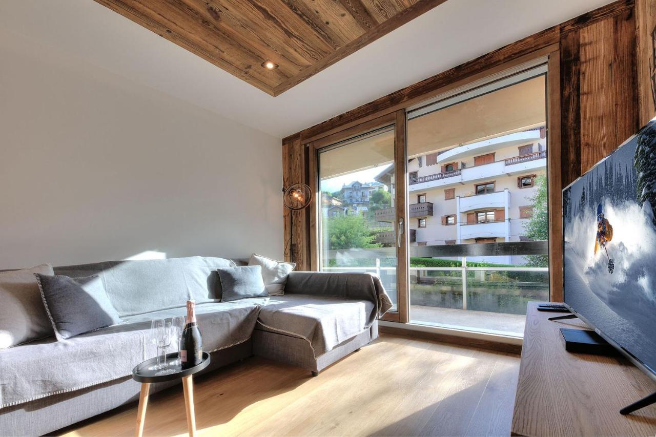 Appartement familial au pied de la télécabine 4* Saint-Gervais-les-Bains Esterno foto