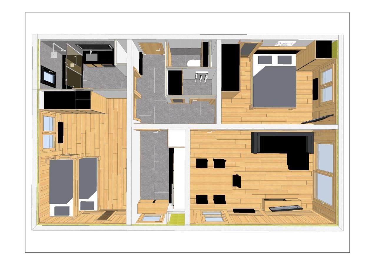 Appartement familial au pied de la télécabine 4* Saint-Gervais-les-Bains Esterno foto